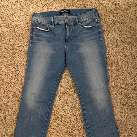 Express straight leg/skinny size 12 performance stretch Jean.